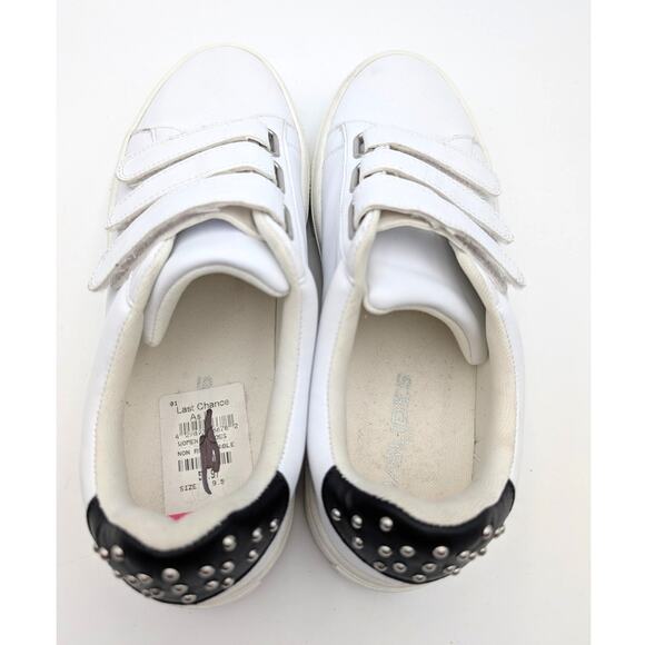 J/Slides Gennie Studded Platform Sneaker Shoes Women's White Size US9.5M EU40 - Picture 10 of 12